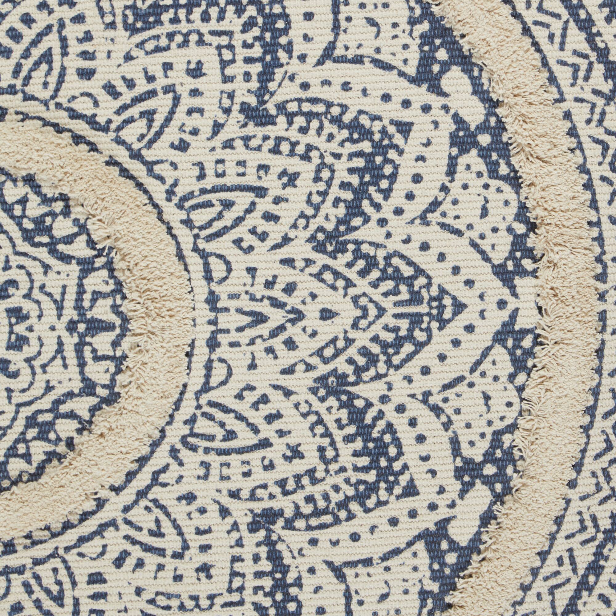 DII® Printed Natural Hand-Loomed Shag Rug